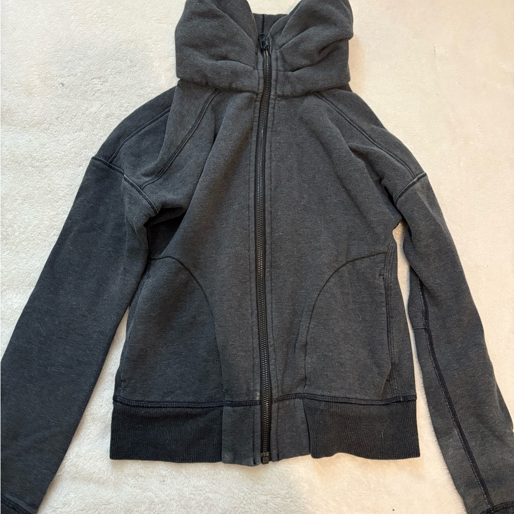 Lululemon Athletica Charcoal Zip-Up Jacket